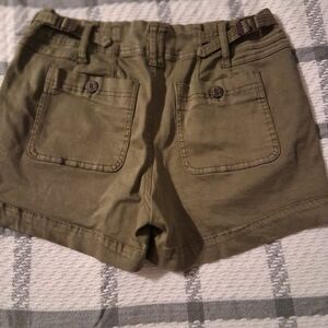 BKE Olive Cargo Women's Shorts